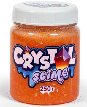 Слайм Crystal Slime S500-10188 (апельсиновый)