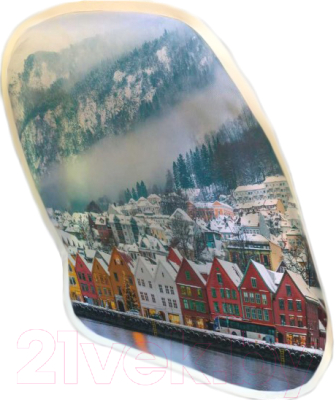 

Накидка на автомобильное сиденье JoyArty, Заснеженный город / cspr_14413