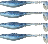 Мягкая приманка Dragon Belly Fish Pro / BF30D-02-961 (4шт) - 