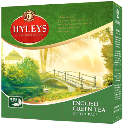 Чай пакетированный Hyleys Английский зеленый / 6134 (100пак)