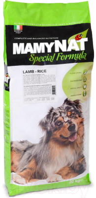 Сухой корм для собак MamyNat Dog Sensitive Lamb & Rice (20кг)