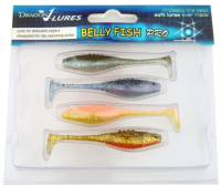 Мягкая приманка Dragon Belly Fish Pro / BF30D-MIX-4 (4шт) - 