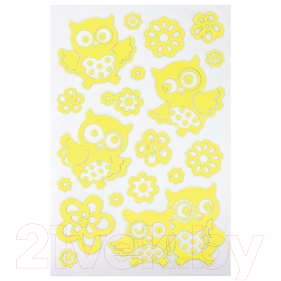 Изображение товара Набор наклеек Юнландия Совы / 662692
