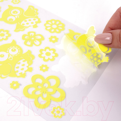 Изображение товара Набор наклеек Юнландия Совы / 662692