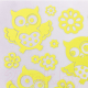 Миниатюра изображения товара Набор наклеек Юнландия Совы / 662692