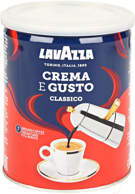 Кофе молотый Lavazza Crema e Gusto / 5852 (250г)
