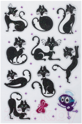 Изображение товара Набор наклеек Юнландия Кошки / 661823