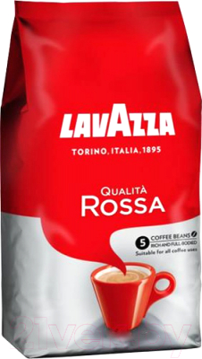 Кофе в зернах Lavazza Qualita Rossa / 5642 (1кг)