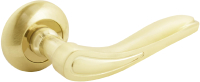 Ручка дверная Аллюр Арт Лайза 1870 SВ (матовое золото) - 