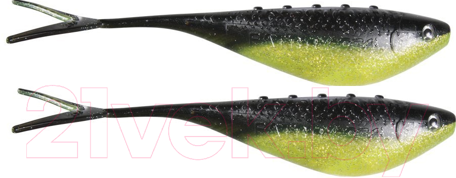 Мягкая приманка Dragon Fatboy Pro / FB75D-30-101 (2шт)
