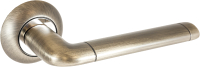 Ручка дверная Аллюр Арт Поло 1530 МАВ (матовая бронза) - 