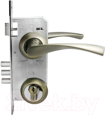 Замок врезной Аллюр Оскар Арт ЗВ4-85А.1330 MAB