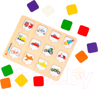 

Развивающая игрушка RadugaKids, Что там Транспорт / RK1085