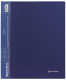 Миниатюра изображения товара Папка для бумаг Brauberg Диагональ / 221343 (темно-синий)