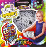 

Набор для творчества Danko Toys, My Color BagPack Рюкзачок. Сова / CBP-01-01