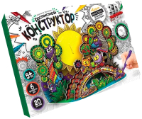 

Набор для творчества Danko Toys, Расписной конструктор. Совы / 3DK-01-01