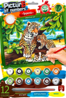 

Картина по номерам Danko Toys, Леопарды / KN-03-03