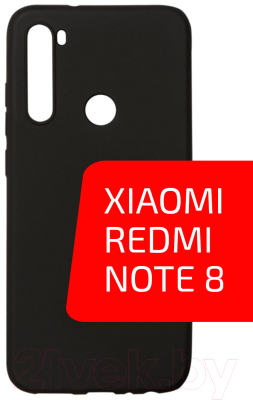 Чехол-накладка Volare Rosso Soft-Touch для Redmi Note 8 (черный)