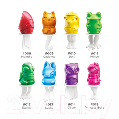 Форма для мороженого Zoku Princess / ZK123-015