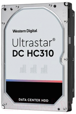 

Жесткий диск Western Digital, DC HC310 4TB (HUS726T4TALE6L4/0B36040)
