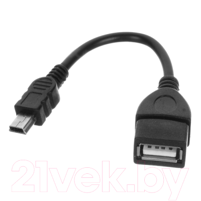 Адаптер Rexant OTG Micro-USB/USB / 18-1182 (0.15 м, черный)