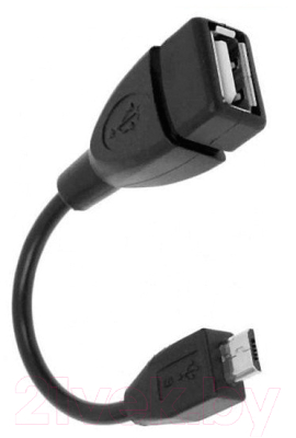 Адаптер Rexant OTG Micro-USB/USB / 18-1182 (0.15 м, черный)