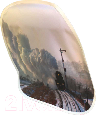 

Накидка на автомобильное сиденье JoyArty, Зимний паровоз / cspr_22385