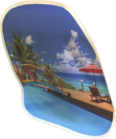 

Накидка на автомобильное сиденье JoyArty, Мостик бассейна / cspr_8930