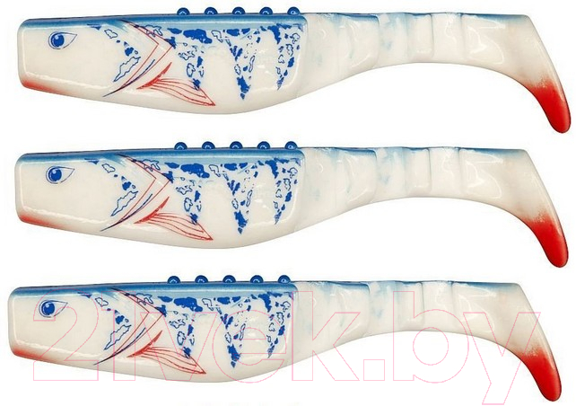Мягкая приманка Dragon Phantail Print / PT35T-10-350 (3шт)