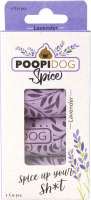 Пакеты для выгула собак Duvo Plus Лаванда / 12491/DV (32x19см, 4x15шт, фиолетовый) - 