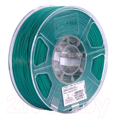 Пластик для 3D-печати eSUN ABS / ABS175G1 (1.75мм, 1кг, зеленый)
