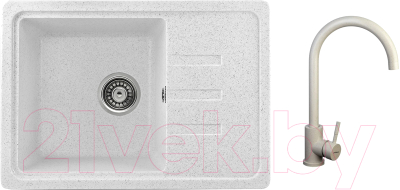 

Мойка кухонная Gerhans, В15 + смеситель 4998-3-19