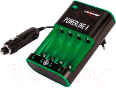 Зарядное устройство для аккумуляторов Ansmann Powerline 4-W-EU BL1 / 5107553
