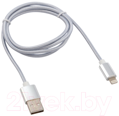 Кабель Rexant USB-Lightning / 18-7051 (1м, серебристый)