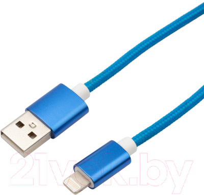 Кабель Rexant USB Lightning / 18-7052 (1м, синий)