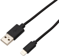 Кабель Rexant USB Lightning / 18-7055 (1м, черный) - 