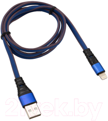 Кабель Rexant USB-Lightning / 18-7053 (1м, джинс)