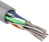 Кабель PROconnect UTP 4PR 23AWG CCA CAT6 / 01-0047-3 (305м, серый) - 