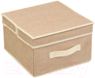 Коробка для хранения Handy Home Лен 300x300x180 / UC-27 (песочный)
