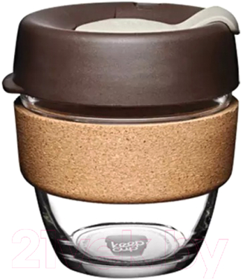 Многоразовый стакан KeepCup Brew Cork S Almond / BCALM08