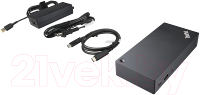 Док-станция для ноутбука Lenovo ThinkPad Universal USB-C Dock (40AY0090EU)