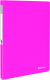 Папка для бумаг Brauberg Neon / 227450 (неоновый розовый) - 