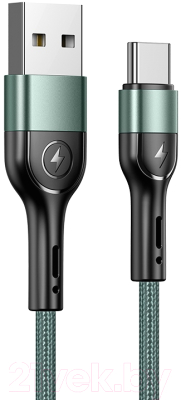 

Кабель Usams, U55 USB2.0 AM - Type-C / SJ449USB02