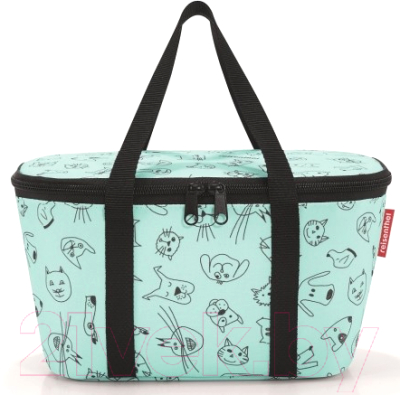 

Термосумка Reisenthel, Coolerbag XS Cats And Dogs Mint / UF4062