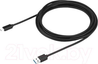 Кабель Buro BHP USB-TPC-3 (3м, черный)