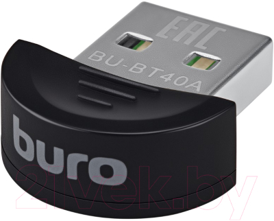 Беспроводной адаптер Buro BU-BT40A (20м, черный)