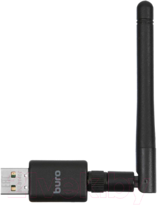 Bluetooth-адаптер Buro BU-BT40С (100м, черный)