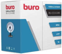 Кабель Buro BU-CCA-048 (305м, серый) - 
