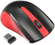 Миниатюра изображения товара Мышь Оклик 485MW (черный/красный)