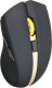 Миниатюра изображения товара Мышь Оклик 495MW (черный/золото)